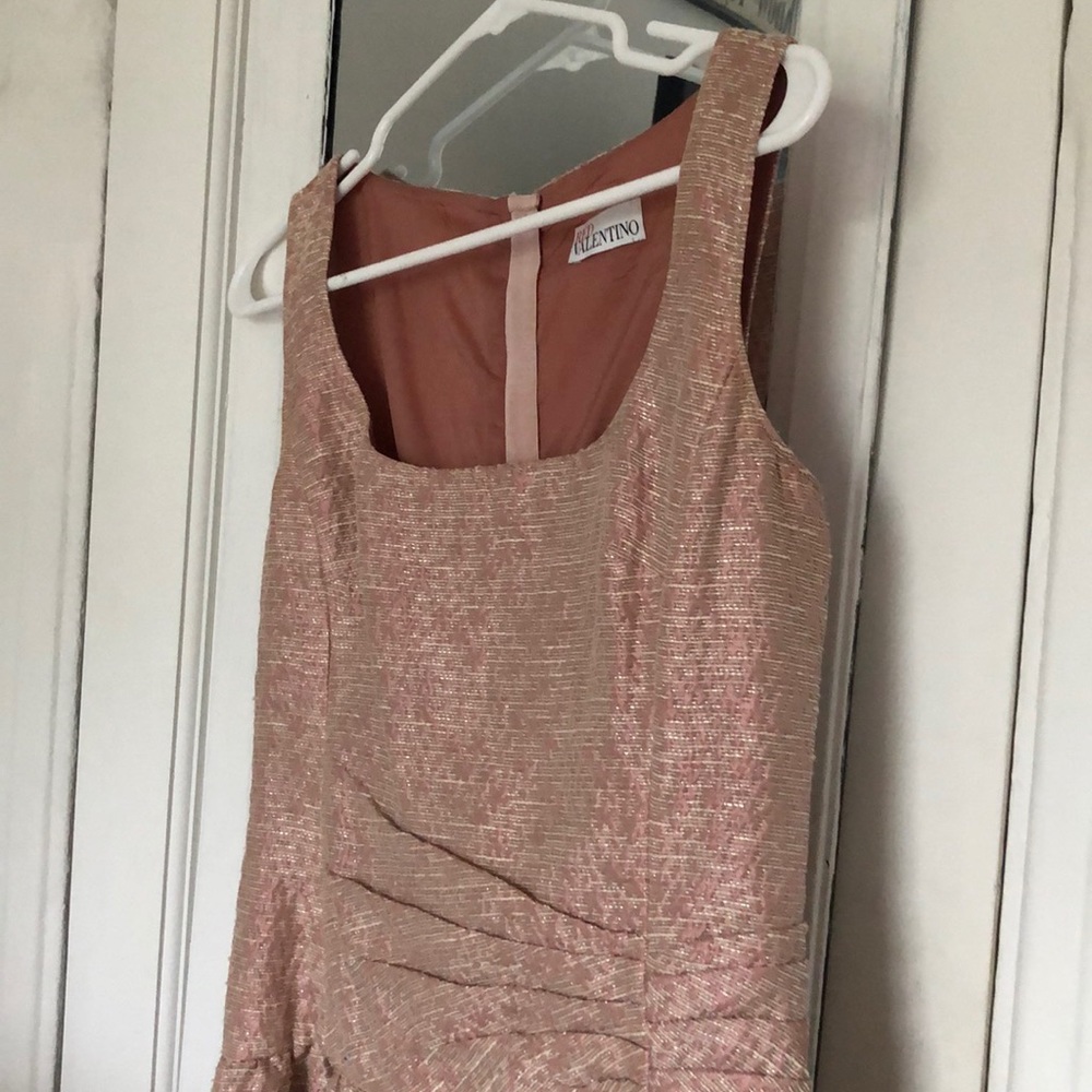 RED Valentino pale pink mini dress